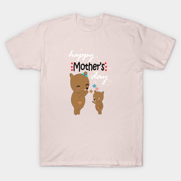 happy mothers day gift for mothers day T-Shirt by bratshirt